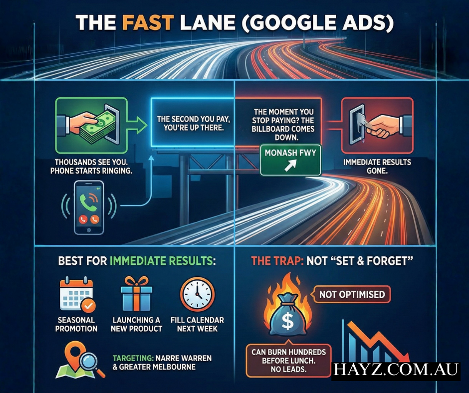 SEO vs Google Ads: What's Right for Melbourne Small Businesses?